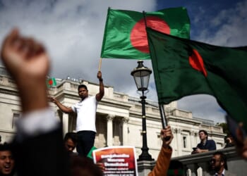 Why are councillors in London running for office in Bangladesh?
