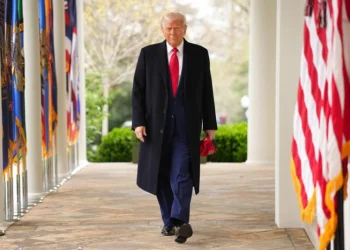 WASHINGTON, DC - APRIL 02: U.S. President Donald Trump arrives to speak during a “Make America Wealthy Again” trade announcement event in the Rose Garden at the White House on April 2, 2025 in Washington, DC. Touting the event as “Liberation Day”, Trump is expected to announce additional tariffs targeting goods imported to the U.S. (Photo by Andrew Harnik/Getty Images)