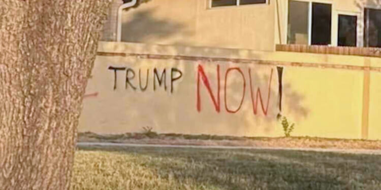 ‘Spew Evil’: Church Buildings Vandalized Amidst ‘No Kings’ Protests Against Trump