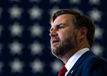 CONCORD, NC - SEPTEMBER 24: U.S. Vice President JD Vance speaks at ConcordPadgett Regional Airport on September 24, 2025 in Concord, North Carolina. Vance spoke about tax cuts and support for law enforcement. (Photo by Alex Brandon-Pool/Getty Images)
