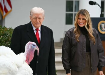 Trump pardons turkeys ‘Gobble’ and ‘Waddle’ in annual Nat’l Thanksgiving Turkey Presentation ceremony – One America News Network