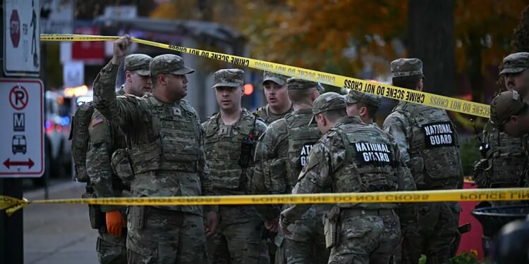 Suspect in custody after 2 National Guard Troops shot – One America News Network
