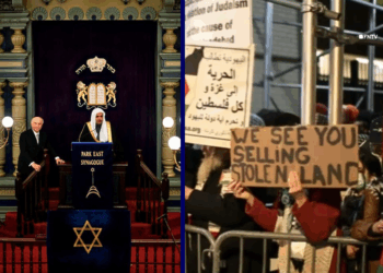 Anti-Israel protesters chant ‘Globalize the intifada’ outside N.Y. synagogue – One America News Network