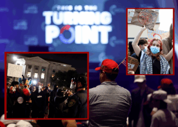 Antifa and other leftist agitators storm TPUSA event at UC Berkeley – One America News Network