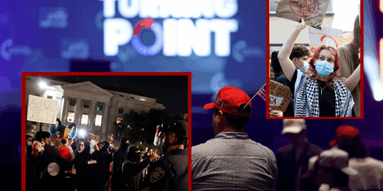 Antifa and other leftist agitators storm TPUSA event at UC Berkeley – One America News Network