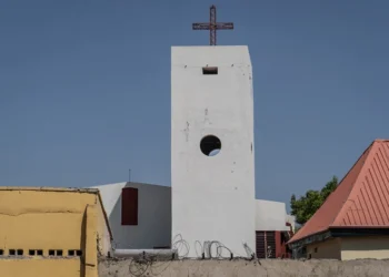 A general view of a catholic Church in Maiduguri on November 3, 2025. Nigerians across the religious spectrum pushed back Monday on US President Donald Trump
