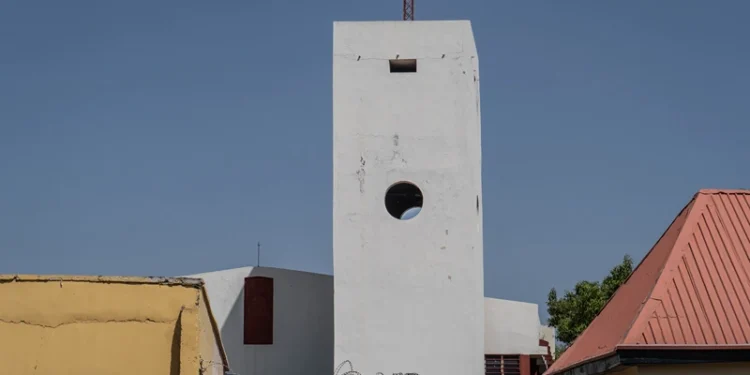 A general view of a catholic Church in Maiduguri on November 3, 2025. Nigerians across the religious spectrum pushed back Monday on US President Donald Trump