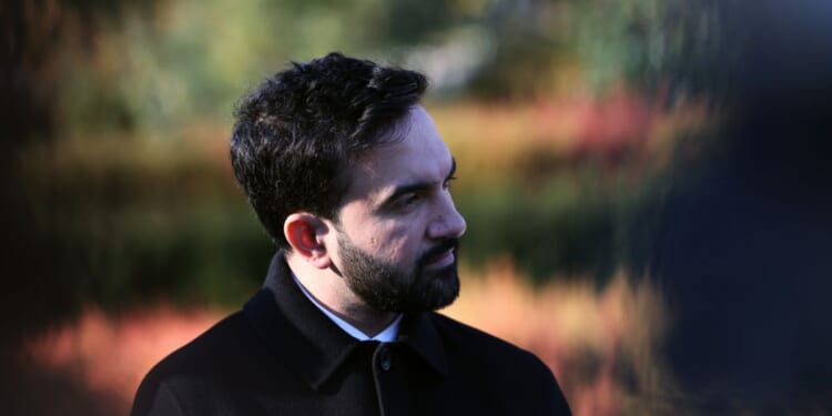 New York City Mayor-elect Zohran Mamdani speaks to the media in New York City on Nov. 24, 2025.