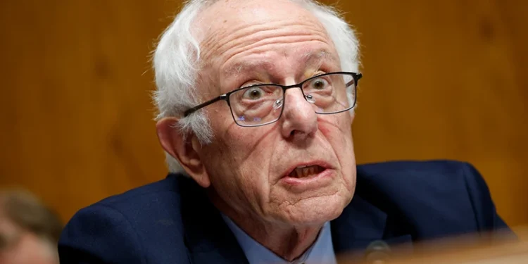 WASHINGTON, DC - SEPTEMBER 17: Ranking member Sen. Bernie Sanders (I-VT) speaks during a hearing with the Senate Committee on Health, Education, Labor, and Pensions in the Dirksen Senate Office Building on September 17, 2025 in Washington, DC. The committee is hearing testimony from fired CDC employees and the implications on children’s health. (Photo by Kevin Dietsch/Getty Images)