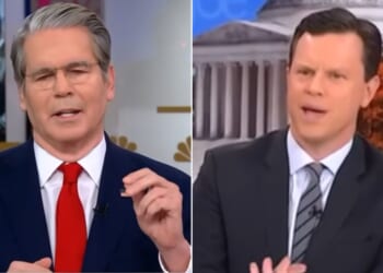 Treasury Secretary Scott Bessent explained to MSNBC's Willie Geist the difference between a currency swap and a "bailout."