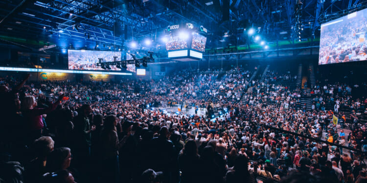 'God Is at Work': Hundreds Flood Altar to Choose Christ in Outreach at Site of Charlie Kirk Murder