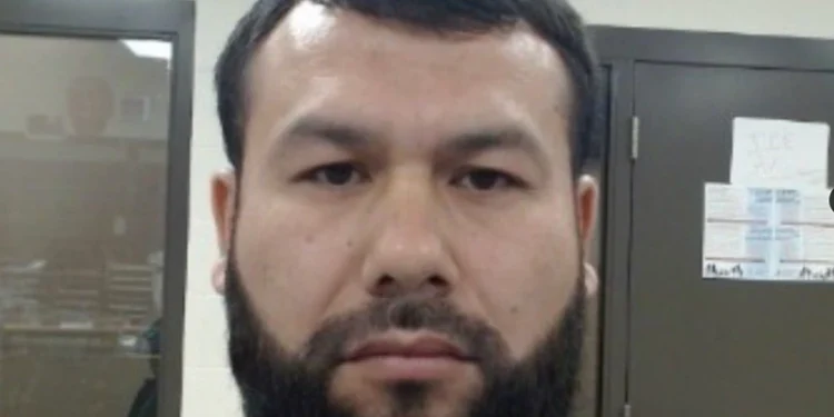 Uzbekistan national Akhror Bozorov - via DHS