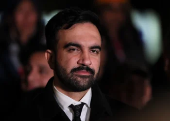 NEW YORK, NEW YORK - NOVEMBER 03: New York Mayoral Candidate Zohran Mamdani attends a campaign event at Dutch Kills Playground on November 03, 2025 in the Astoria neighborhood of the Queens borough in New York City. On the eve of Election Day, Mamdani was joined by elected officials as he spoke during a volunteer canvass launch in Astoria. Mamdani, who leads in the polls and is the front runner in the mayoral election, is running against Independent New York City mayoral candidate Andrew Cuomo and Republican mayoral candidate Curtis Sliwa. More than 735,000 people have voted early, according to the Board of Elections, more than four times as many as in the 2021 contest. (Photo by Michael M. Santiago/Getty Images)