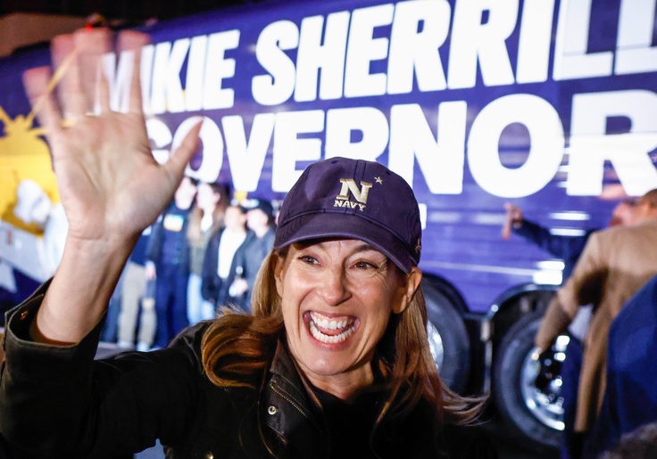 Mikie Sherrill Clinches New Jersey Governor’s Mansion