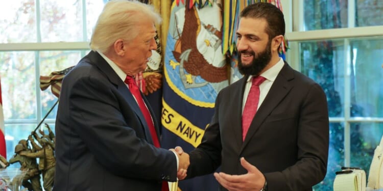 Mr Sharaa goes to Washington