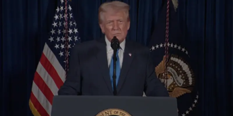 Screenshot from @realDonaldTrump