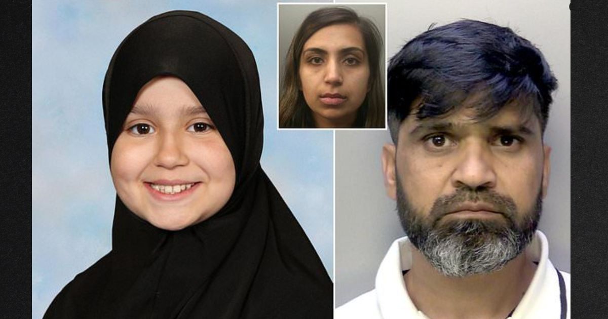 Sara Sharif, 10, left, reportedly died at the hands of her father, Urfan Sharif, right, and her stepmother, Beinash Batool.