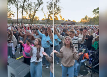 'Revival on Halloween Night': Hundreds Worship Jesus as Baptisms Unfold in Streets of Baton Rouge