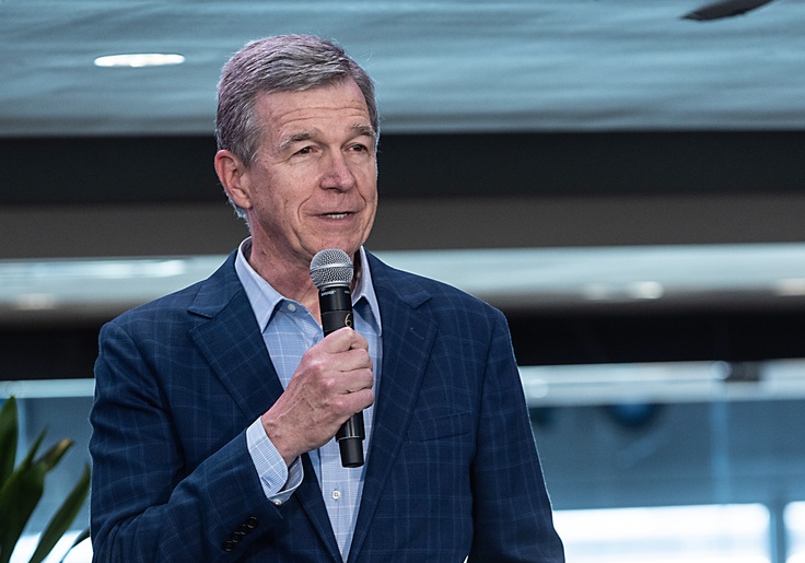 Roy Cooper Enraged Victims' Families When He Took 15 Convicted Killers Off Death Row on His Final Day as Governor. Now He’s Pitching Himself as a Tough-on-Crime Senate Candidate.