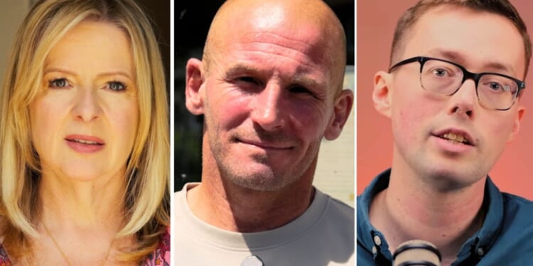 See Allison Pearson, Jamie Michael and Tom Slater live in London