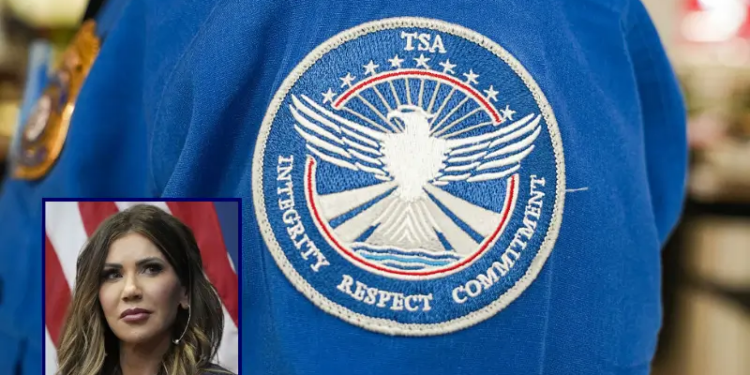 A TSA officer