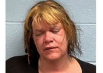 Arson suspect Cassidy Mal Lyss pictured in a booking photo.