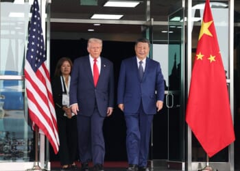 Trump Back From Asia, Bringing Home the Bacon