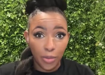 Rep. Jasmine Crockett appeared on Monday's episode of "Democracy Docket" and claimed that President Donald Trump could use Dominion voting machines to cheat in an election.