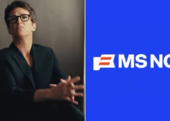 MCNBC host Rachel Maddow read the preamble to the constitution as a voice-over for a commercial promoting the network's new name, MS Now.