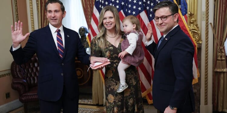 House Speaker Johnson swears in Republican Matt Van Epps after tight special election – One America News Network