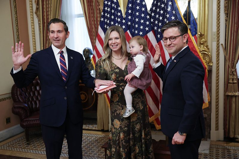 House Speaker Johnson swears in Republican Matt Van Epps after tight special election – One America News Network