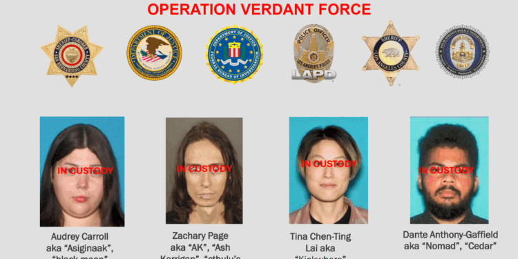 Radical Anti-Israel Group Planned To Bomb Los Angeles Buildings Marked With Hamas Triangles, FBI Reveals