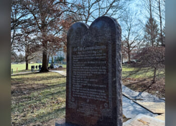 'Back to the Biblical Principles': 10 Commandments Monument Restored at State Capitol