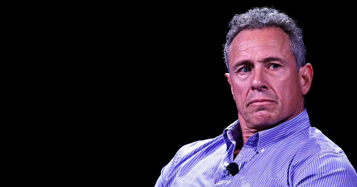 Chris Cuomo speaks at an event in New York City on June 10, 2025.