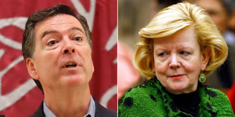 Democrat U.S. District Judge Colleen Kollar-Kotelly, seen in a 2008 file photo, who was appointed by former President Bill Clinton, has blocked the Department of Justice from evidence in its case against former FBI Director James Comey.