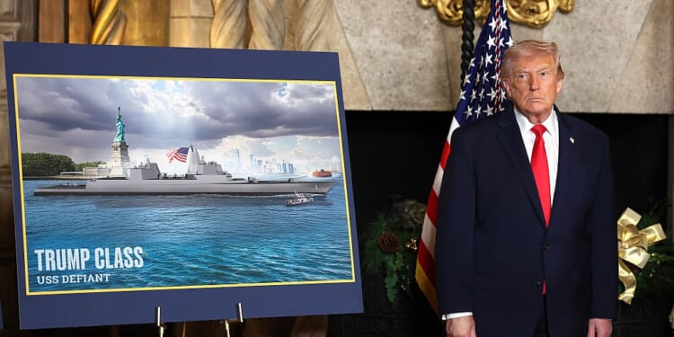Golden Fleet of Trump-Class Battleships Unveiled