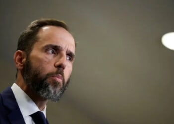 Special Counsel Jack Smith delivers remarks on a recently unsealed indictment including four felony counts against former U.S. President Donald Trump on August 1, 2023 in Washington, DC. Trump was indicted on four felony counts for his alleged efforts to overturn the 2020 election. (Photo by Drew Angerer/Getty Images)