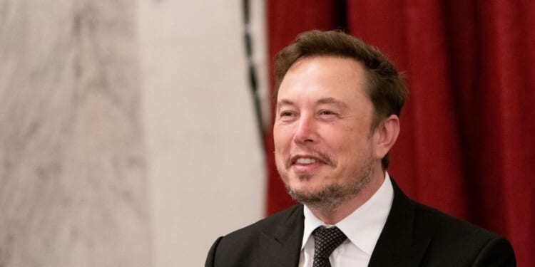 Elon Musk attends a U.S. Senate bipartisan artificial intelligence insight forum at the U.S. Capitol in Washington, D.C., on Sept. 13, 2023.