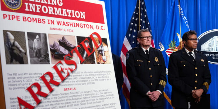 January 6th Pipe Bomb Suspect Arrested in D.C.