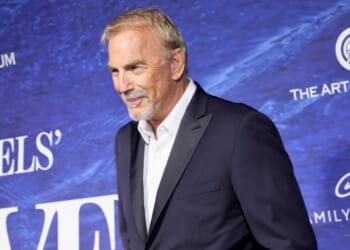 Kevin Costner attends The Art Elysium's 2025 HEAVEN Gala at Rosewood Miramar Beach on Nov. 11, 2025, in Montecito, California.