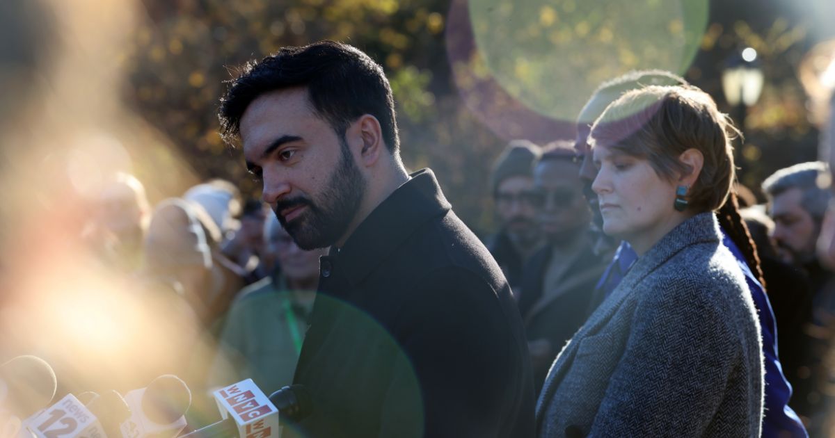 New York City Mayor-elect Zohran Mamdani speaks to reporters in New York City on Nov. 24, 2025.