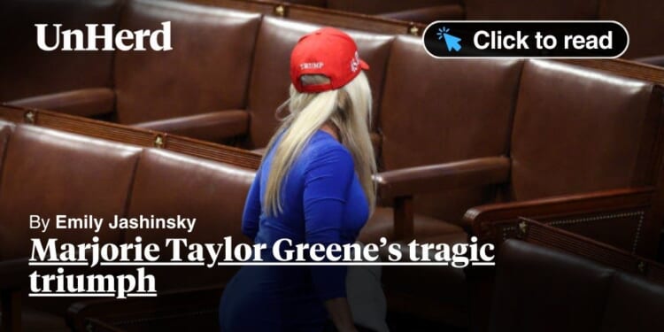 Marjorie Taylor Greene’s tragic triumph