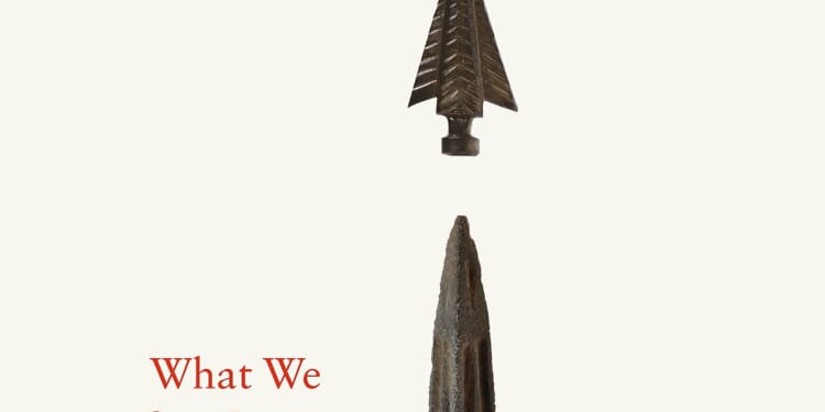 Peak Human: What We Can Learn from the Rise and Fall of Golden Ages book cover. Shows a row of arrowhead, spear tips, and a mouse cursor.