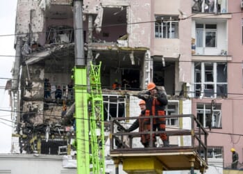 Russia strikes Kyiv with drones and missiles ahead of Ukraine and U.S. peace talks – One America News Network