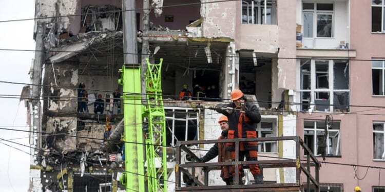 Russia strikes Kyiv with drones and missiles ahead of Ukraine and U.S. peace talks – One America News Network