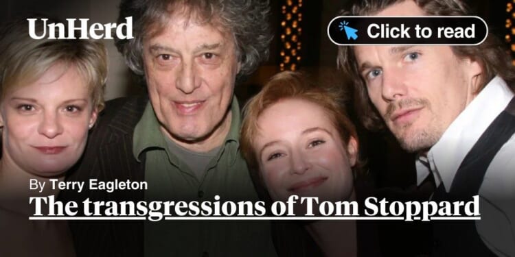 The transgressions of Tom Stoppard