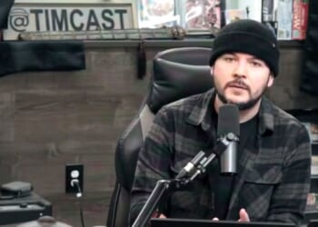 Conservative podcaster Tim Pool told his audience the increased security expenses since Charlie Kirk's assassination have threatened his ability to stay on the air.