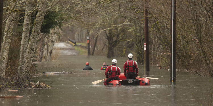 Washington State Floods While Its Climate Money Is Spent Elsewhere