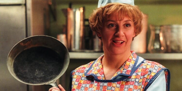 What’s eating the dinner lady?