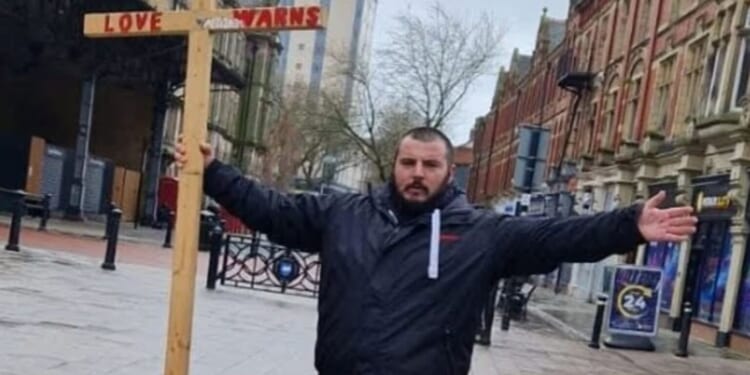Why was a Christian street preacher arrested for saying ‘We love the Jews’?